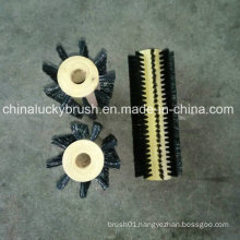 Nylon Wire Polishing Wheel Brush with Wood Hub (YY-495)